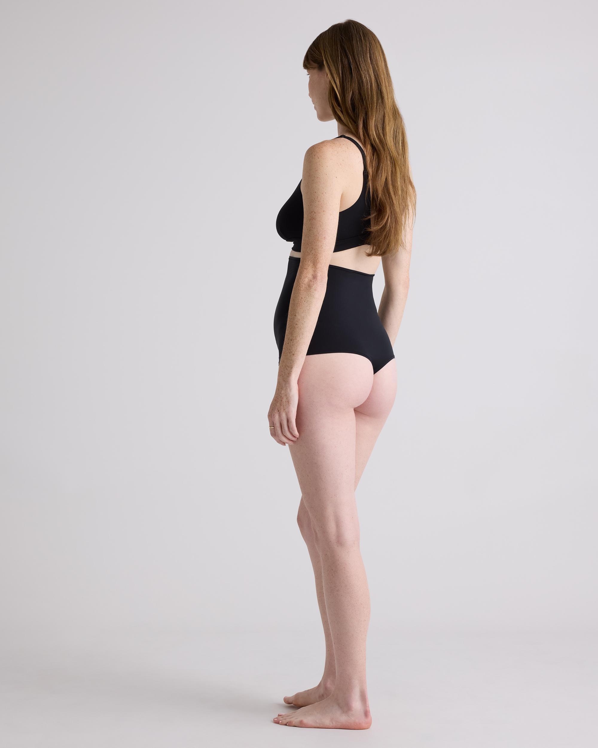 Quince | Women's Second Skin Maternity Ultra High-Waisted Thong Cotton Product Image