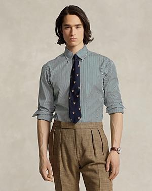 Mens Pinstriped Poplin Button-Down Shirt Product Image
