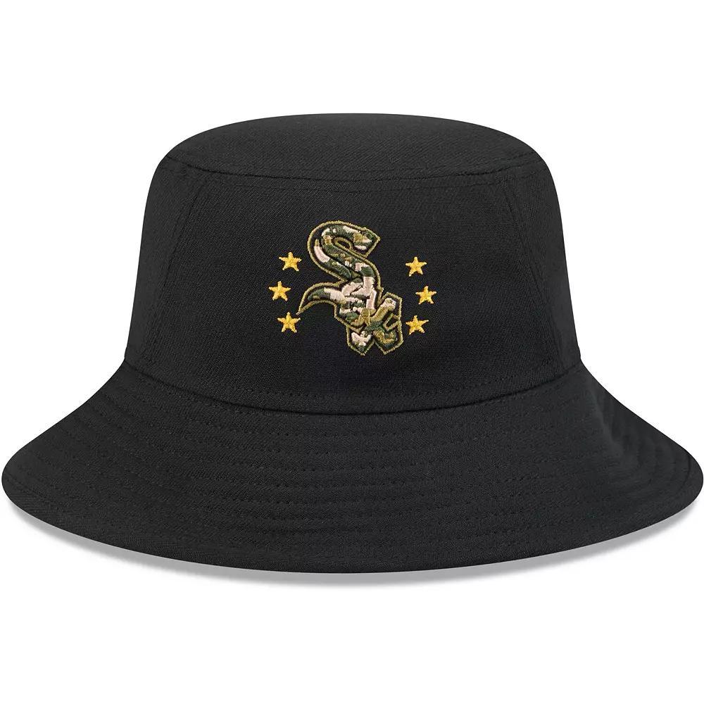 Men's New Era  Black Chicago White Sox 2024 Armed Forces Day Bucket Hat Product Image