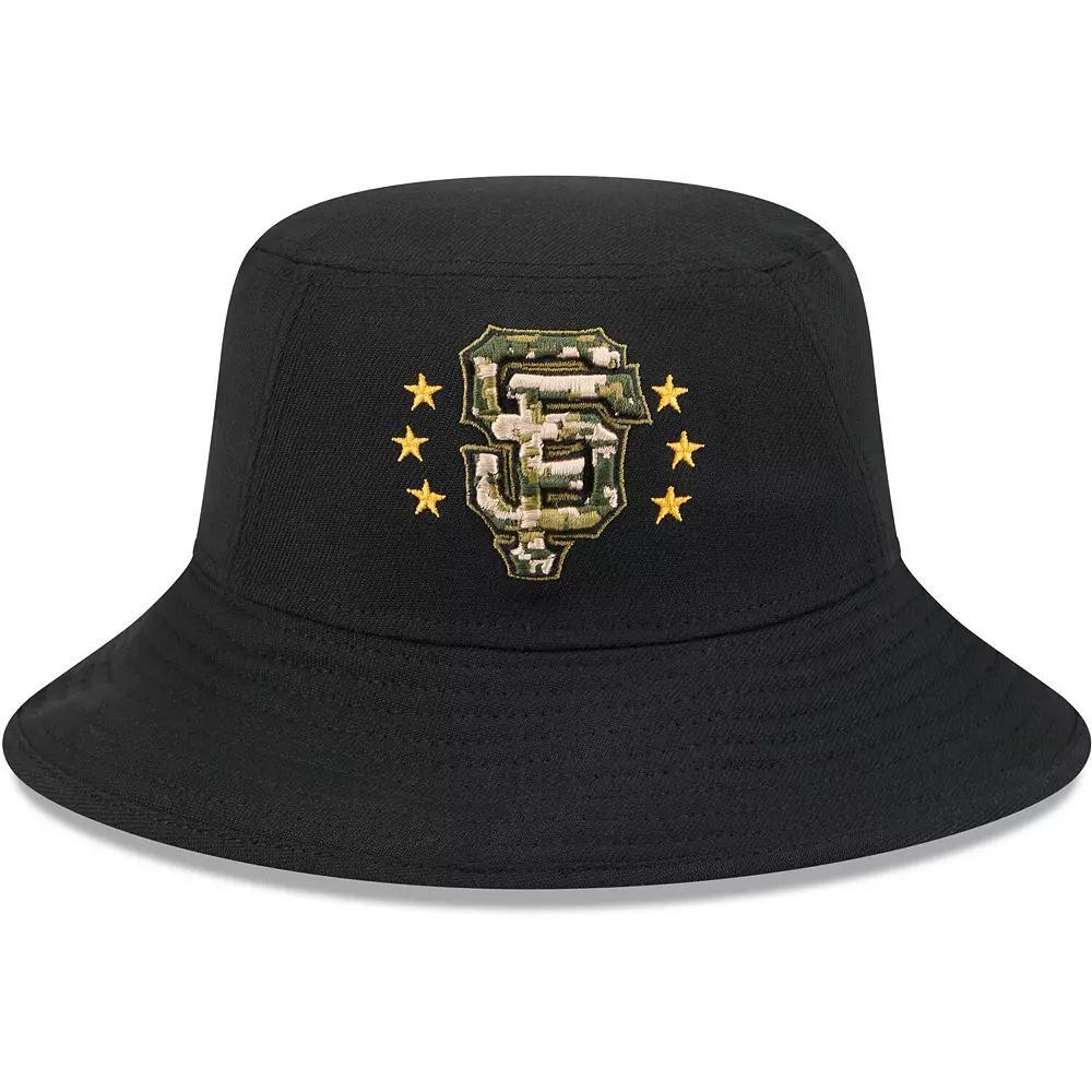 Men's New Era  Black San Francisco Giants 2024 Armed Forces Day Bucket Hat Product Image