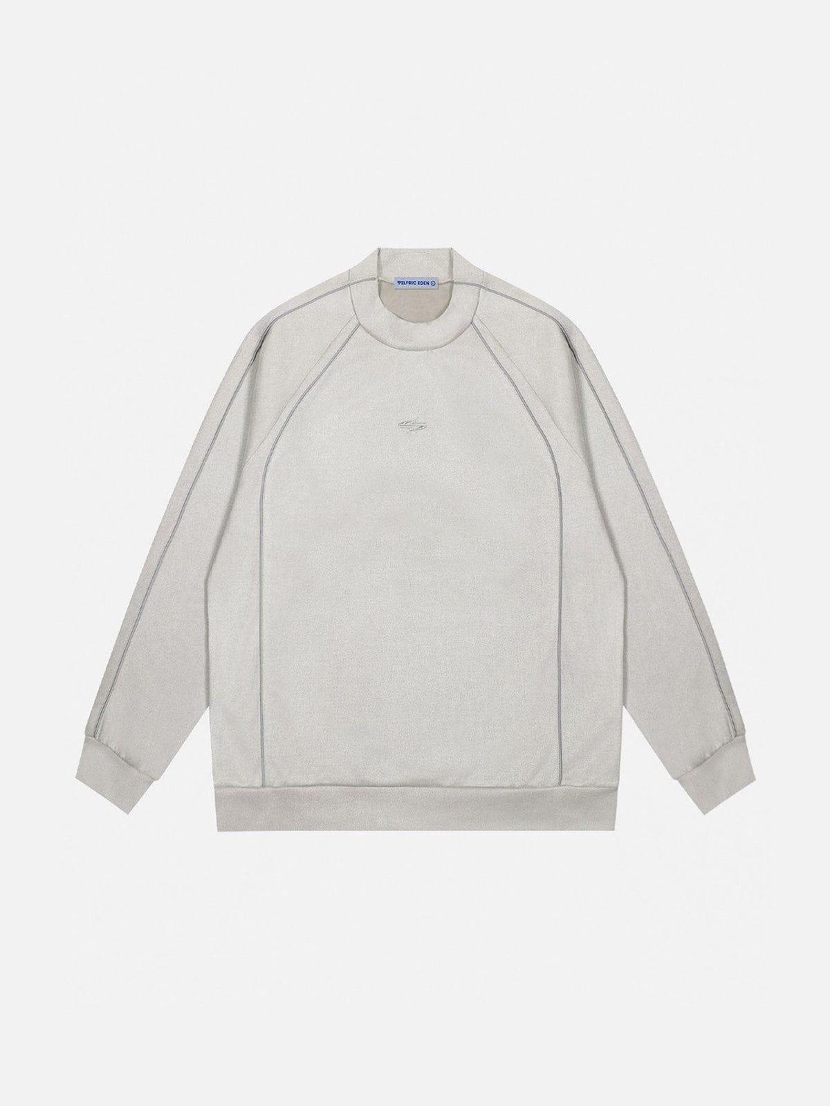 Aelfric Eden Reflective Strip Suede Sweatshirt Product Image