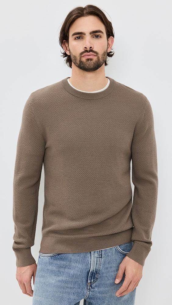 Theory Maden Novo Merino Crew Neck Sweater | Shopbop Product Image