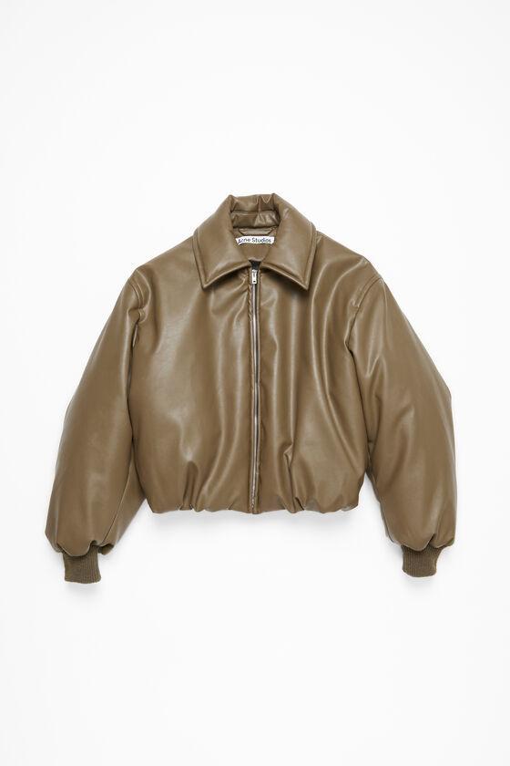 Coated bomber jacket Product Image