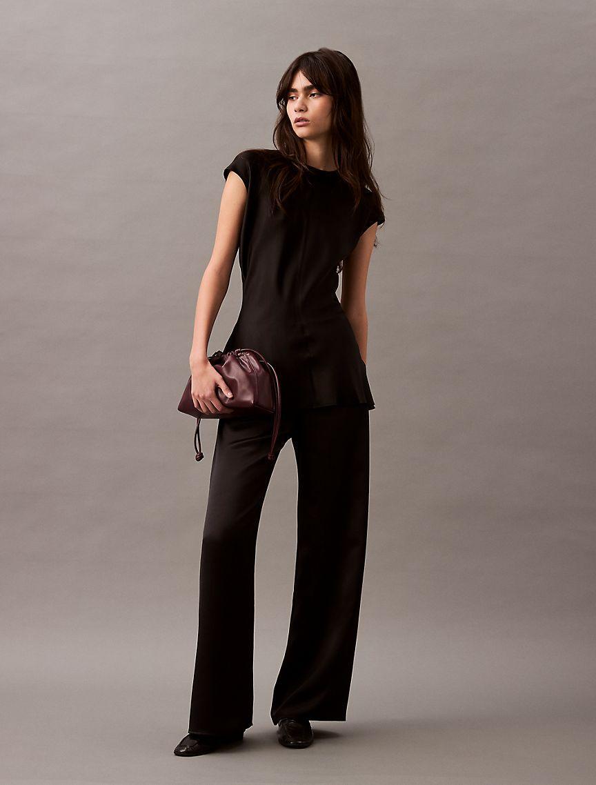 Viscose Satin Classic T-Shirt Product Image