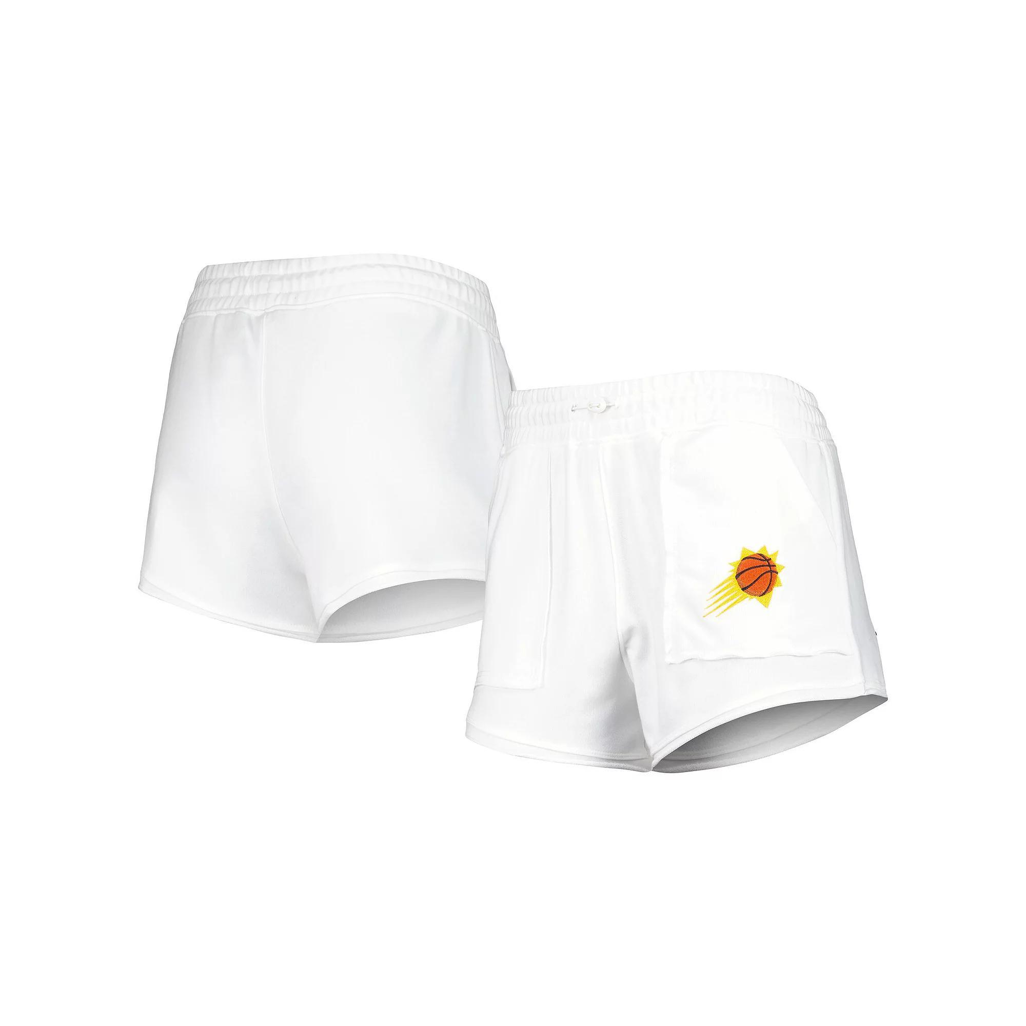 Women's Concepts Sport  White Phoenix Suns Sunray Shorts, Size: Large, Phx White Product Image