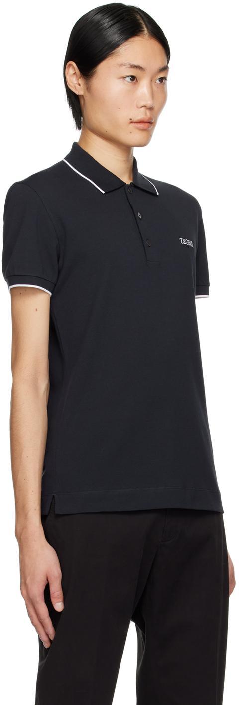 ZEGNA Polo Shirt In Blue Product Image