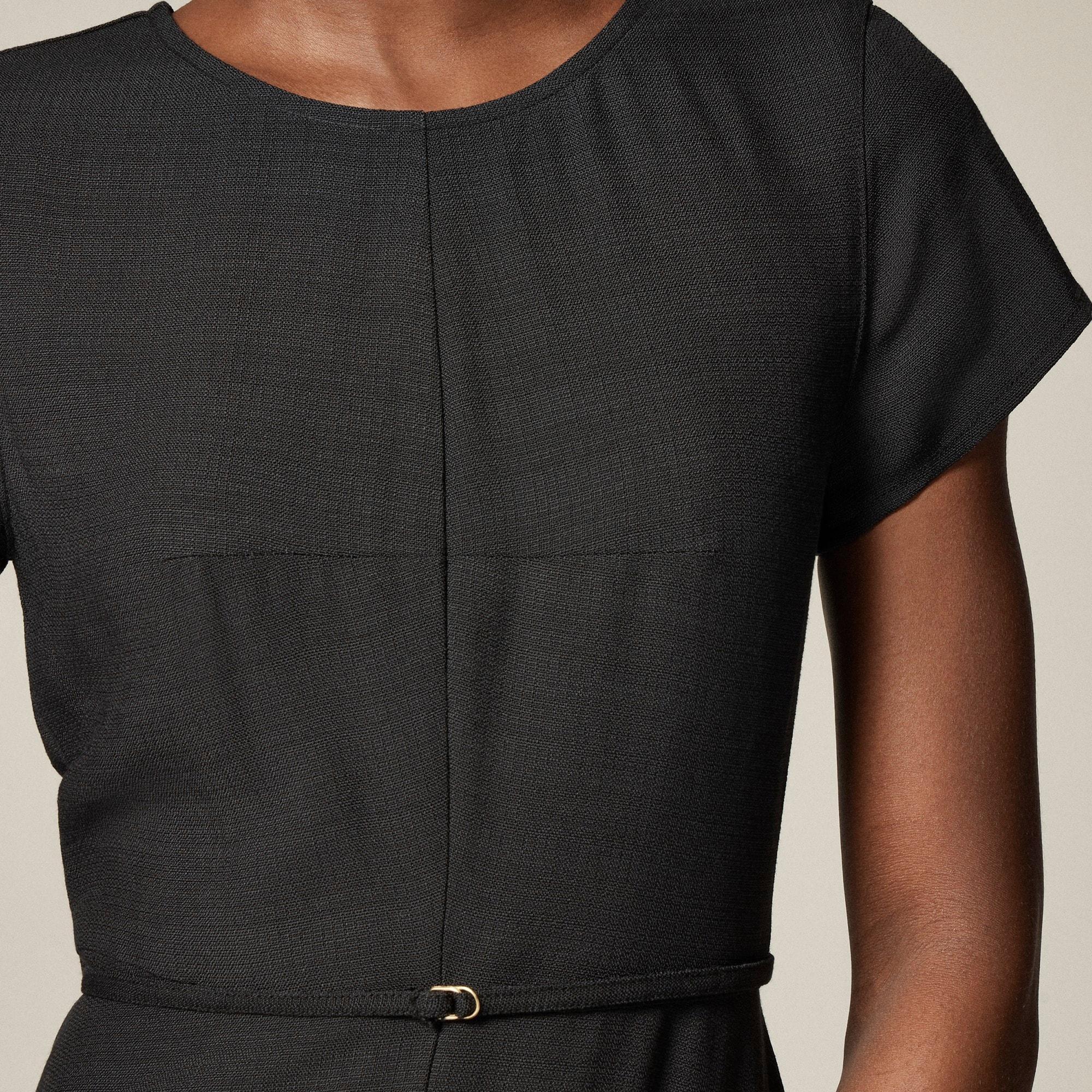 Corner-office dress in viscose canvas Product Image