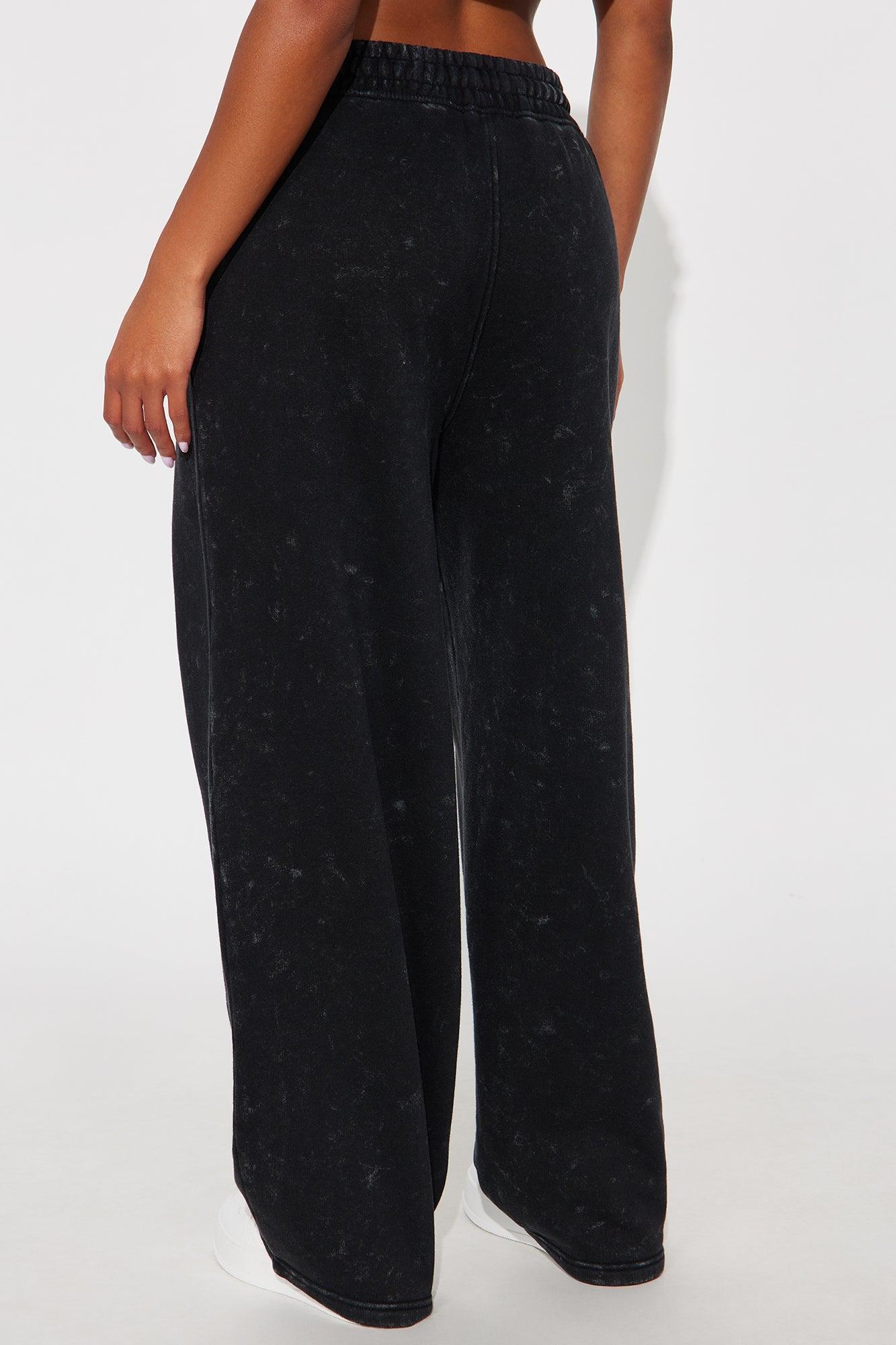 Brooklyn Star Washed Pants - Black Product Image