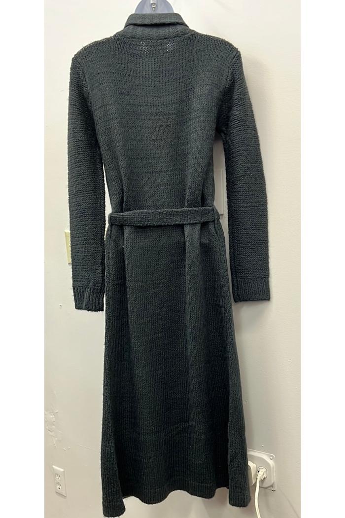 Long cardigan with tie Product Image