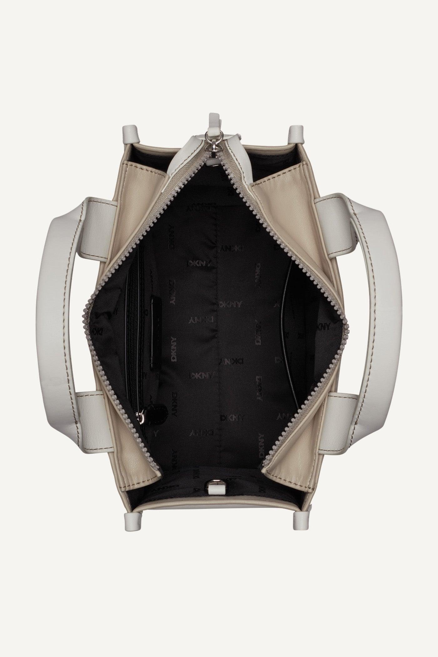 HADLEE SMALL EMBELLISHED LOGO TOTE Product Image