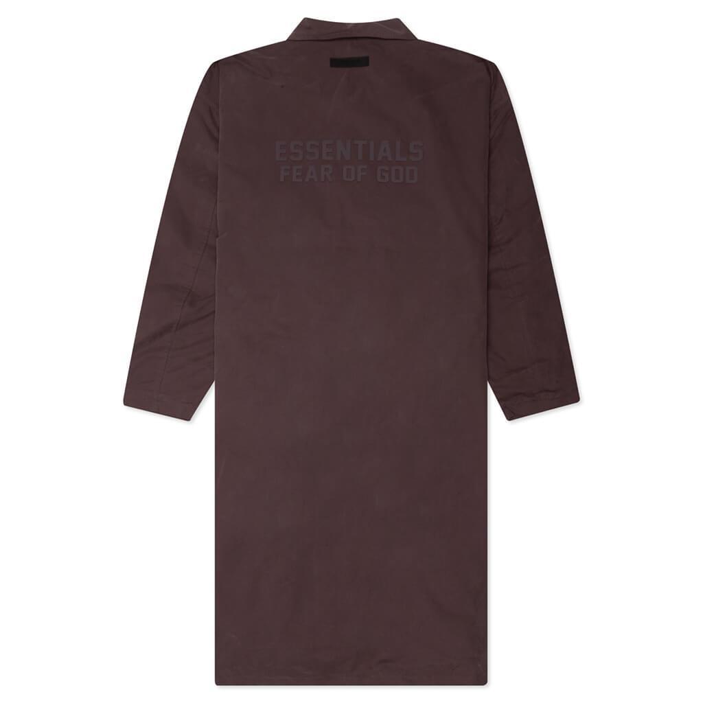 Long Coat - Plum Male Product Image