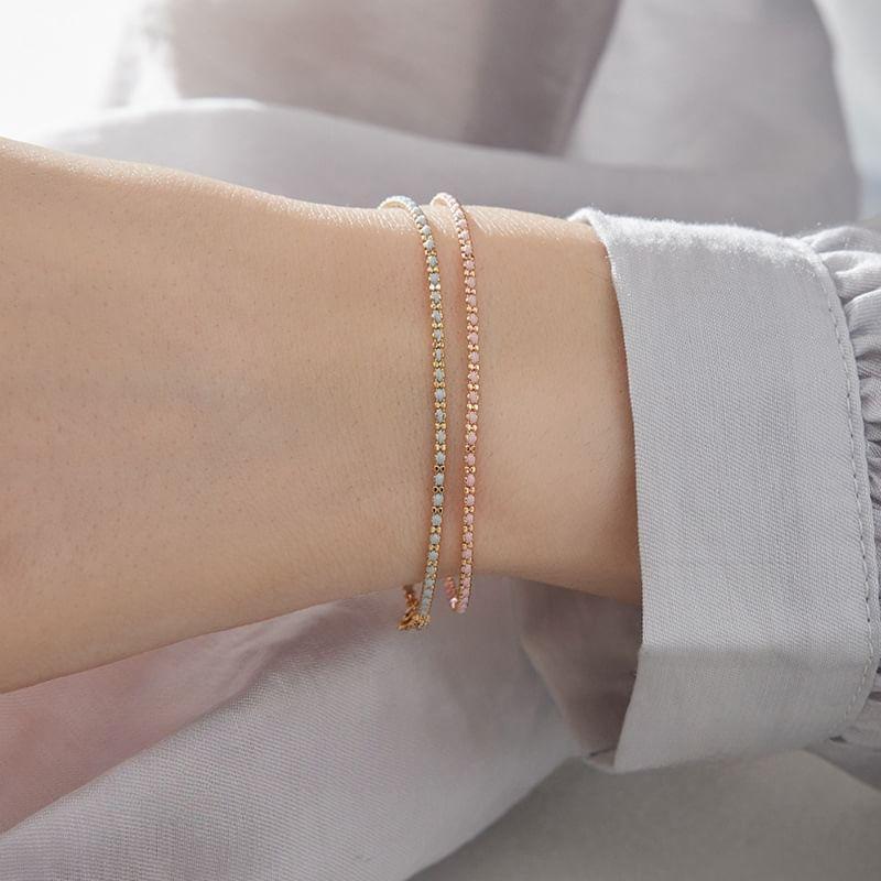 String Sterling Silver Bracelet Product Image
