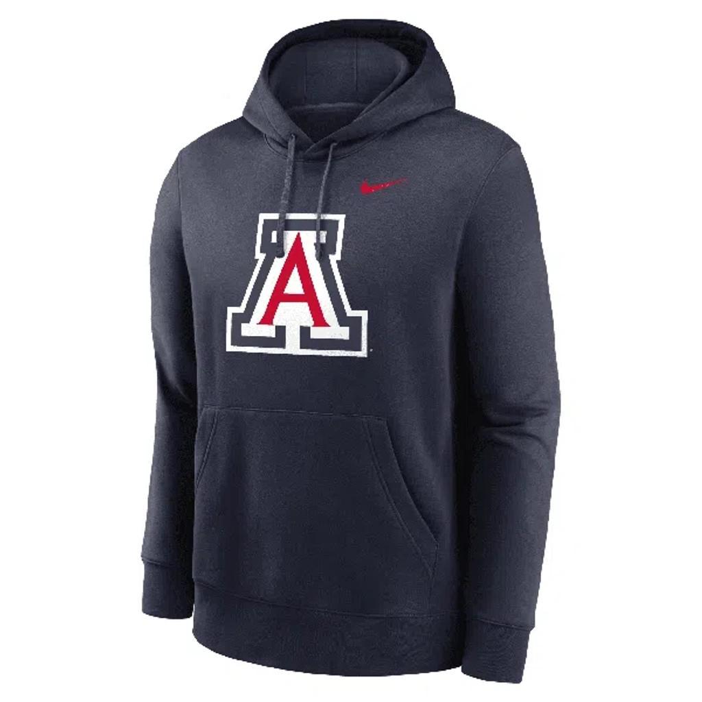Mens Nike Heather Gray Clemson Tigers Primetime Evergreen Club Fleece Pullover Hoodie Product Image