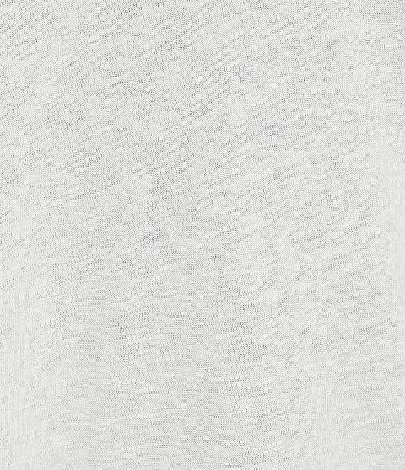 Splendid Cady Linen Blend Knit Crew Neck Sleeveless Tank Product Image