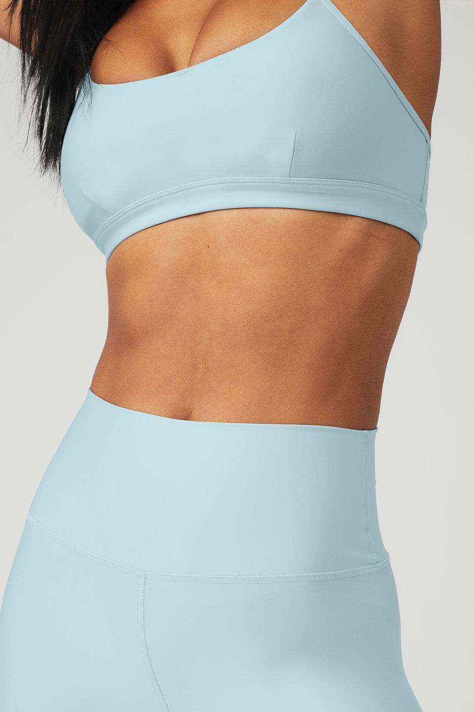 High-Waist Airlift Legging - Chalk Blue Product Image