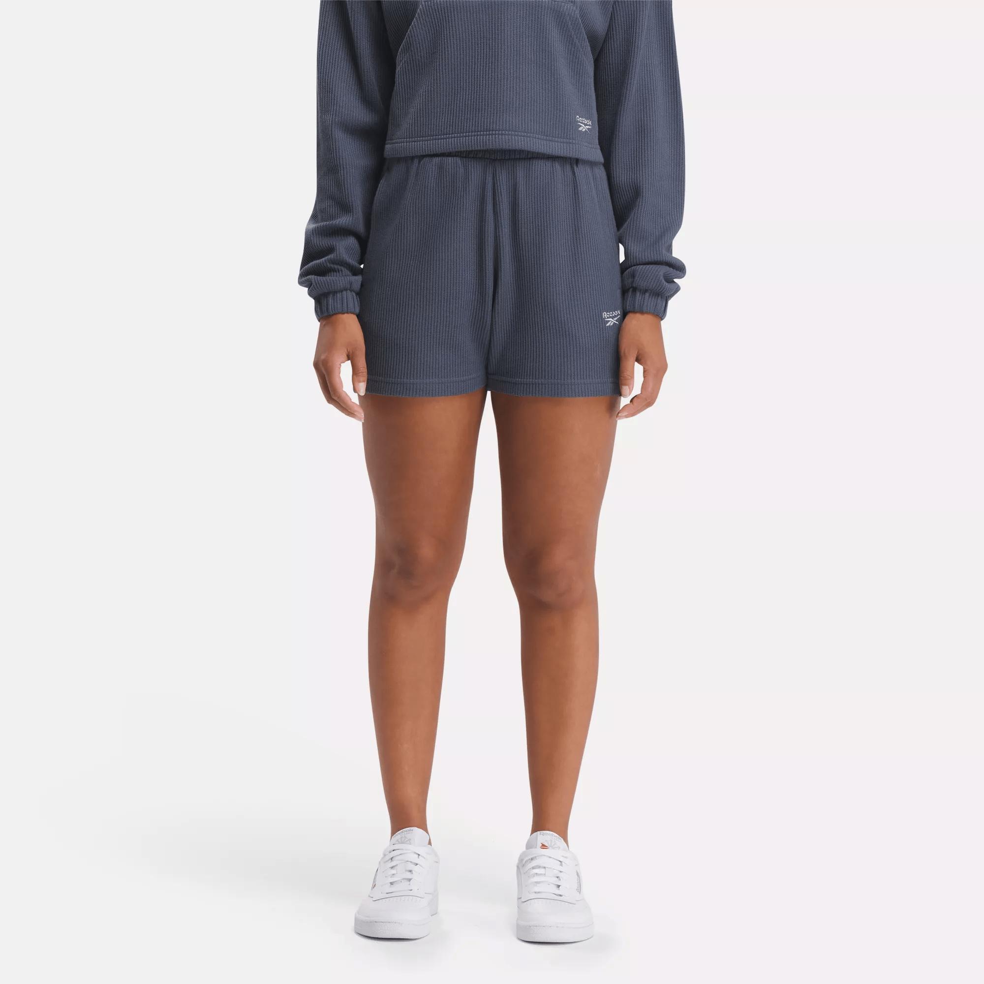 Women's Classics Wardrobe Essentials Waffle Shorts Female Product Image