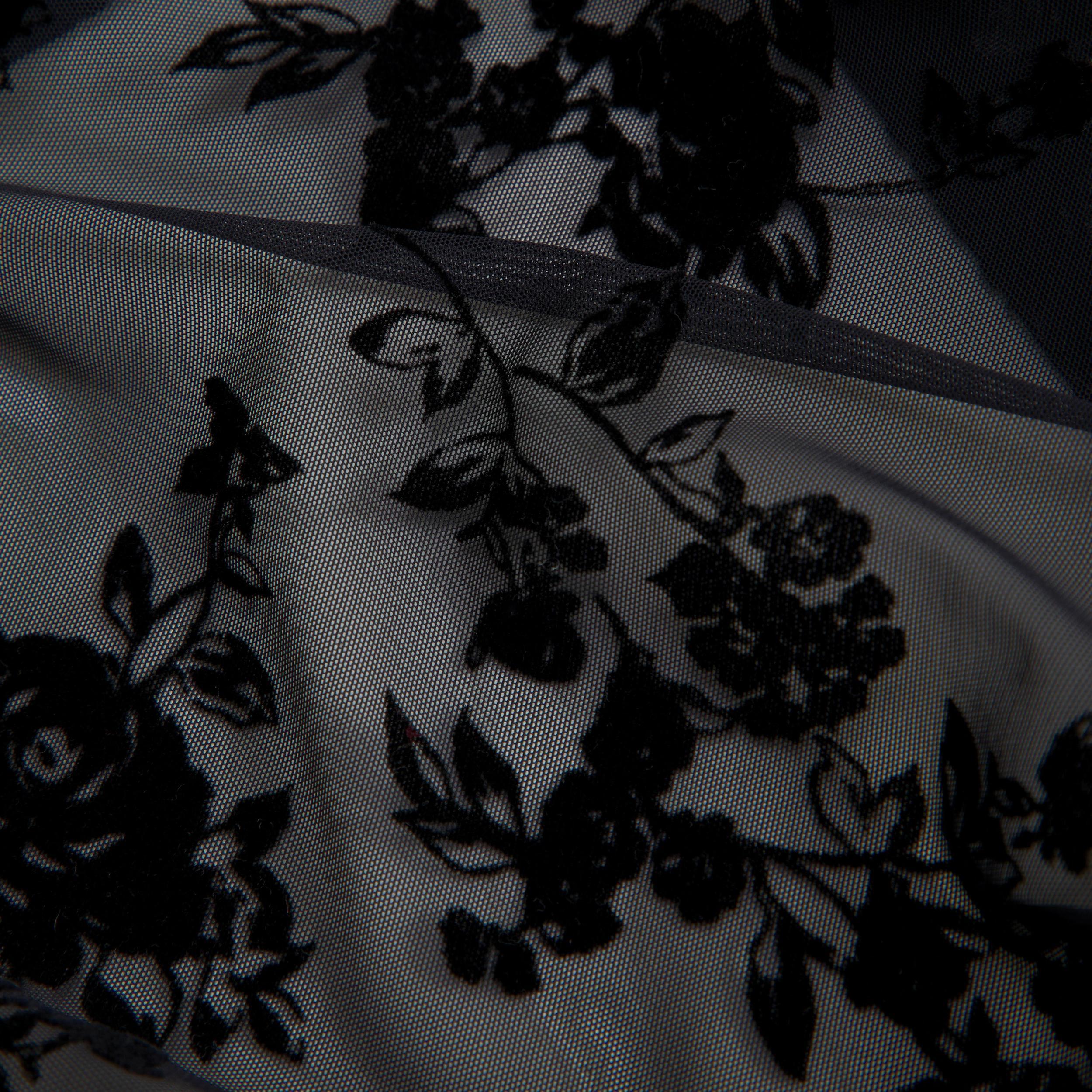 Long-Sleeve Grown-On Mockneck Top Product Image