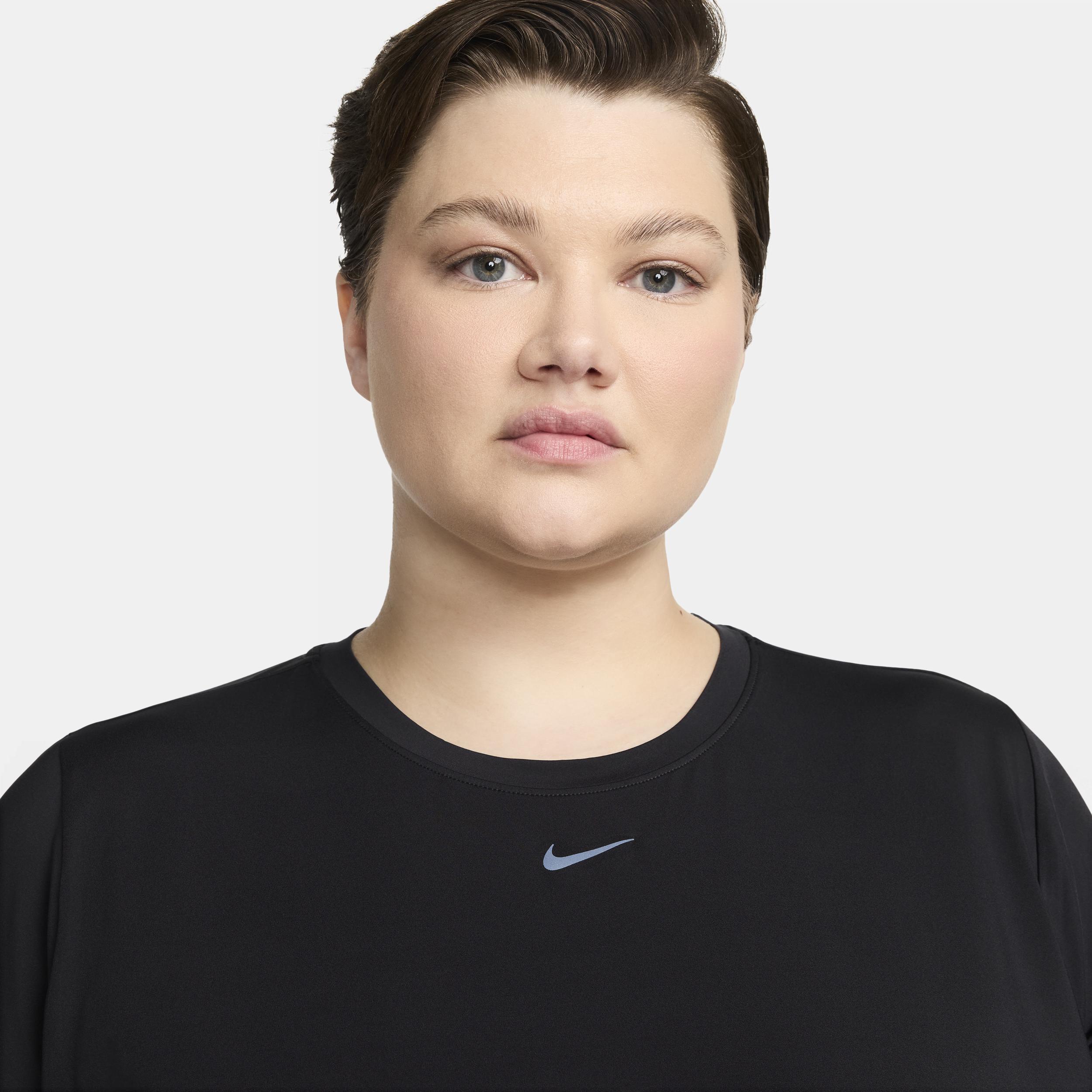 Nike One Classic Women's Dri-FIT Short-Sleeve Top (Plus Size) Product Image