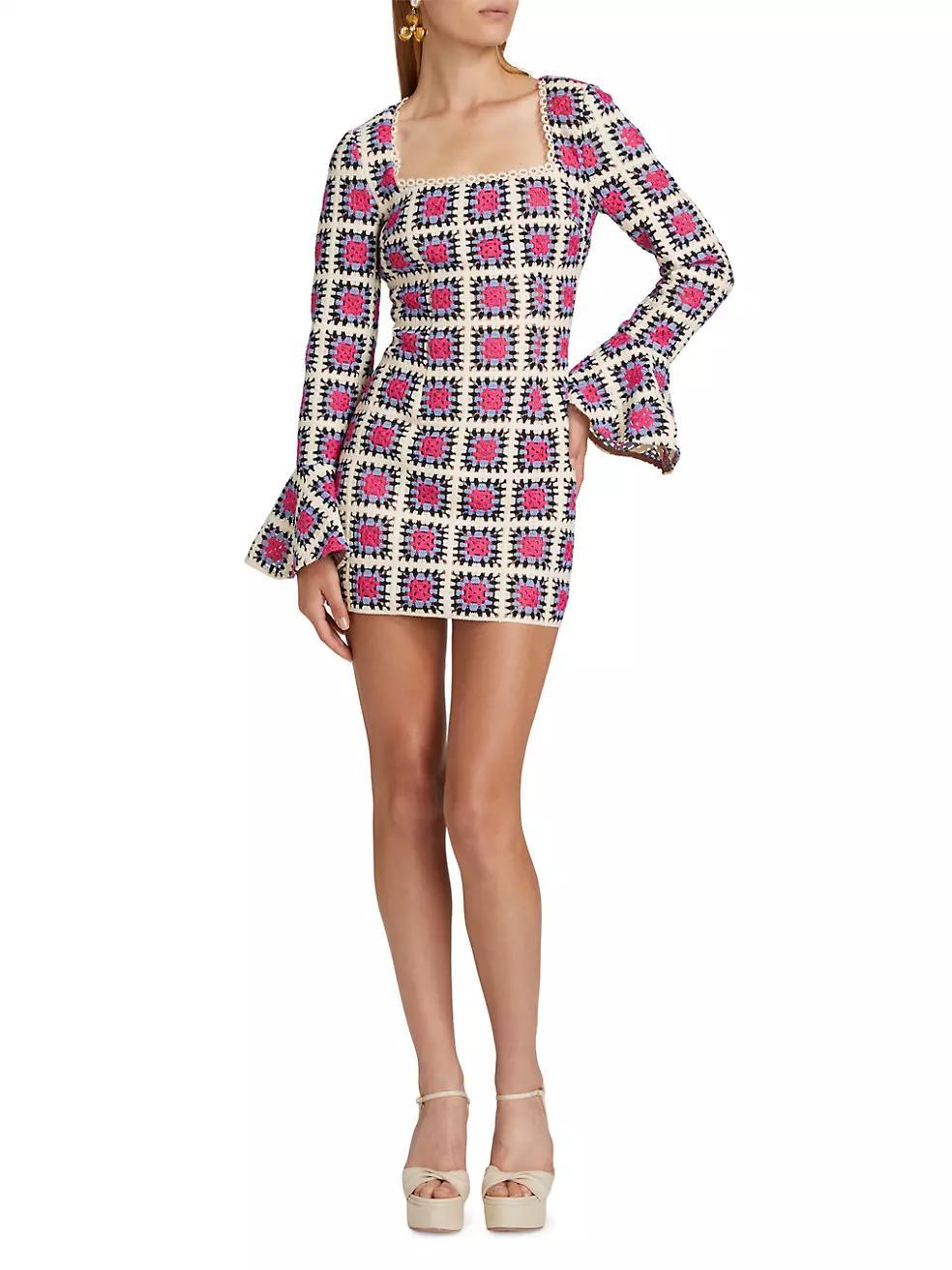 Golden Era Luna Mini Dress Product Image