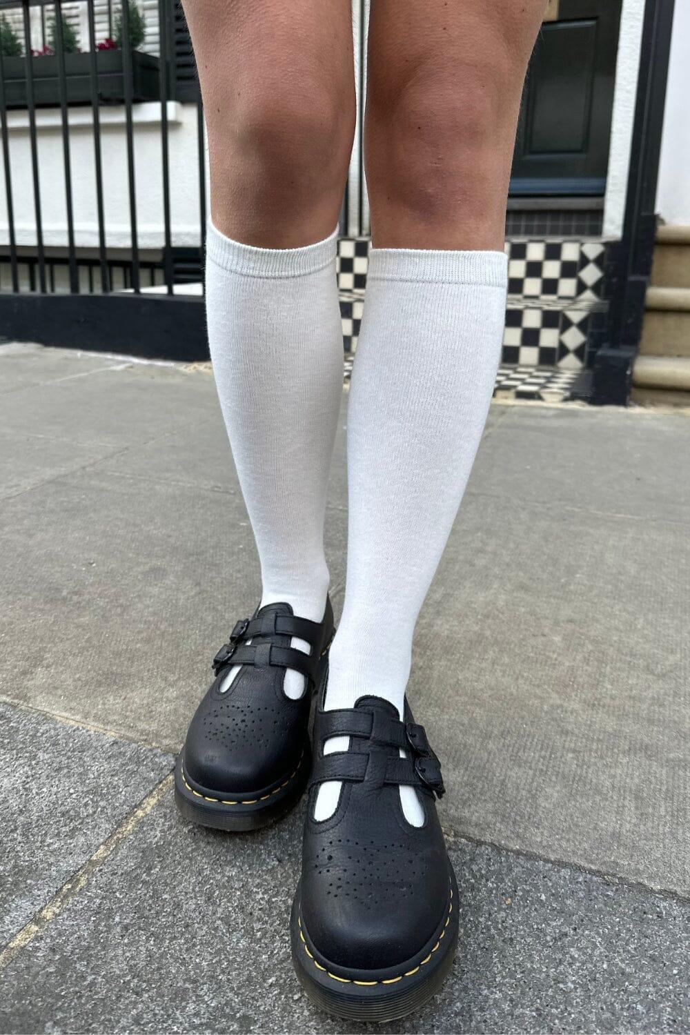 White Long Socks Product Image