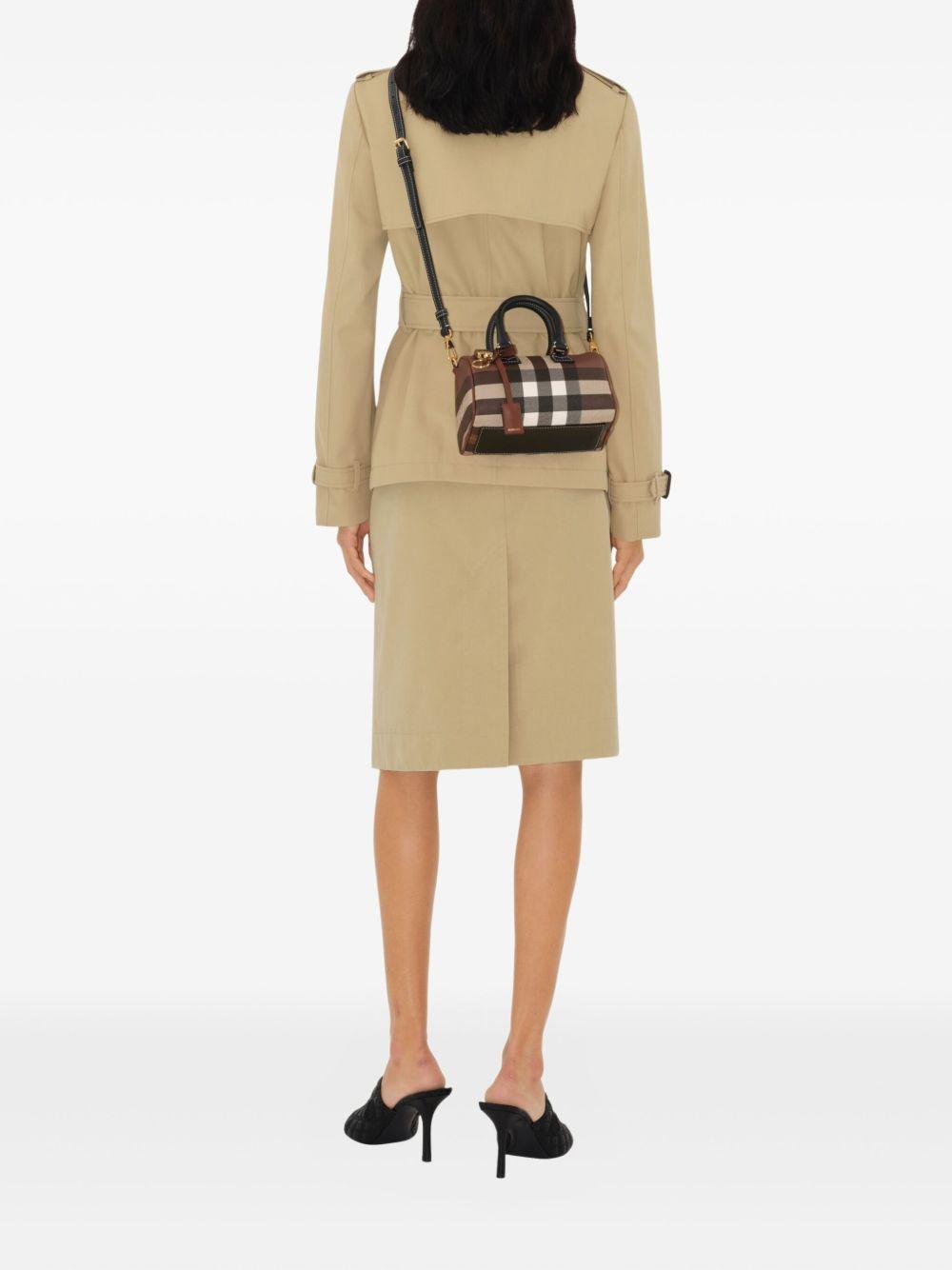 mini Check tote bag Product Image
