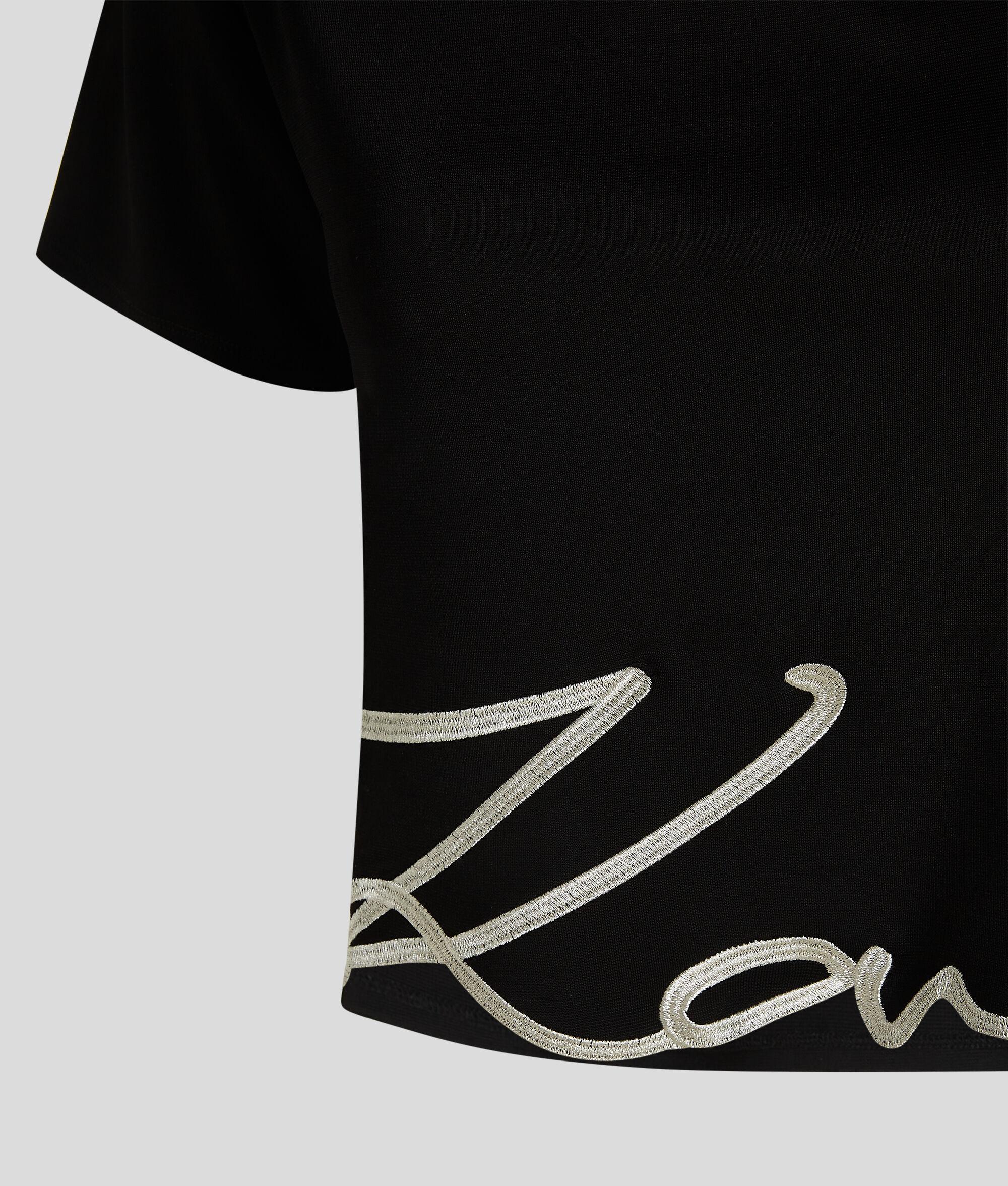 ONE SHOULDER SIGNATURE T-SHIRT Product Image