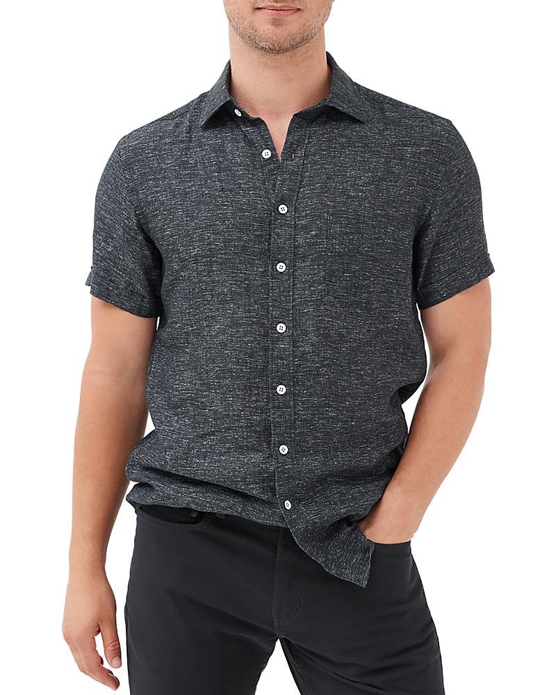 Rodd & Gunn Ellerslie Linen Textured Classic Fit Button-Up Shirt Product Image
