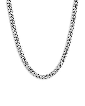 David Yurman Mens Sterling Silver Chain Curb Link Necklace, 22 Product Image