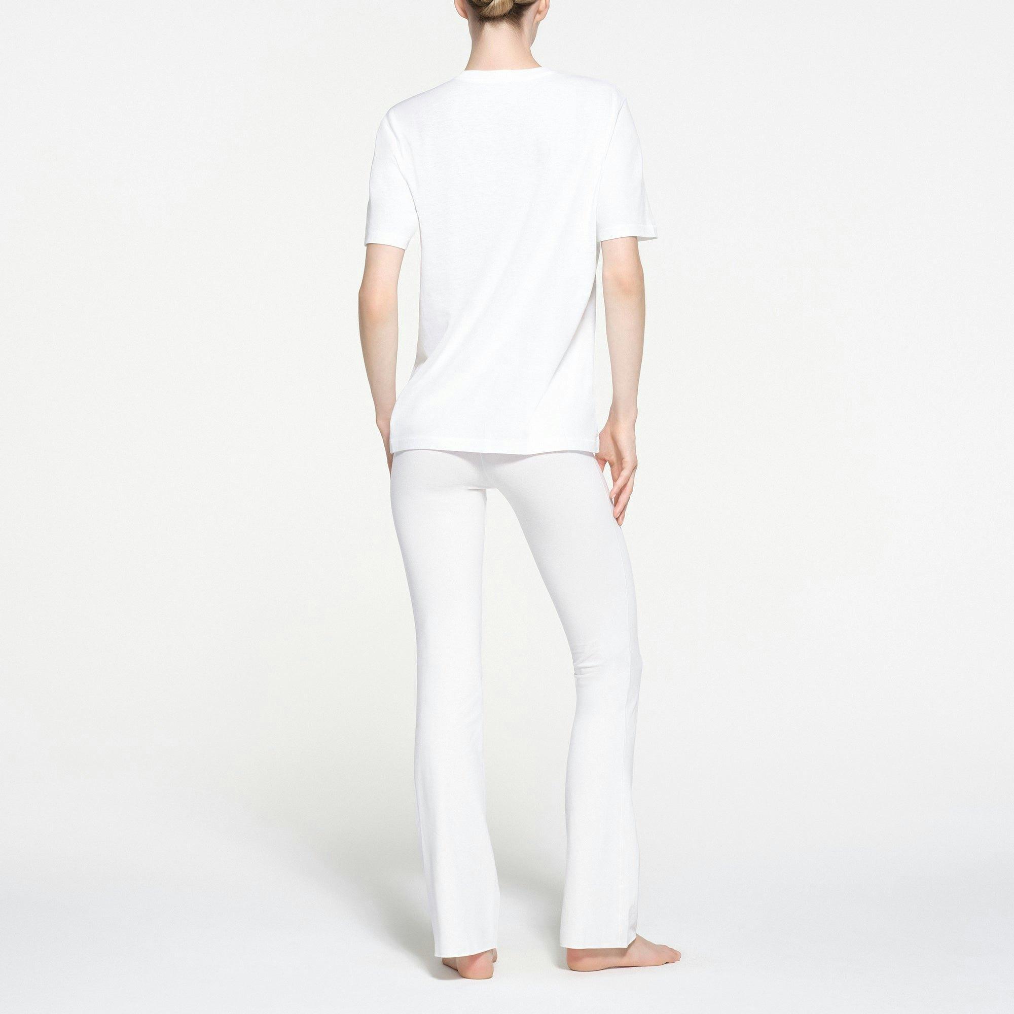 RELAXED TEES OVERSIZED LONG T-SHIRT | SNOW Product Image