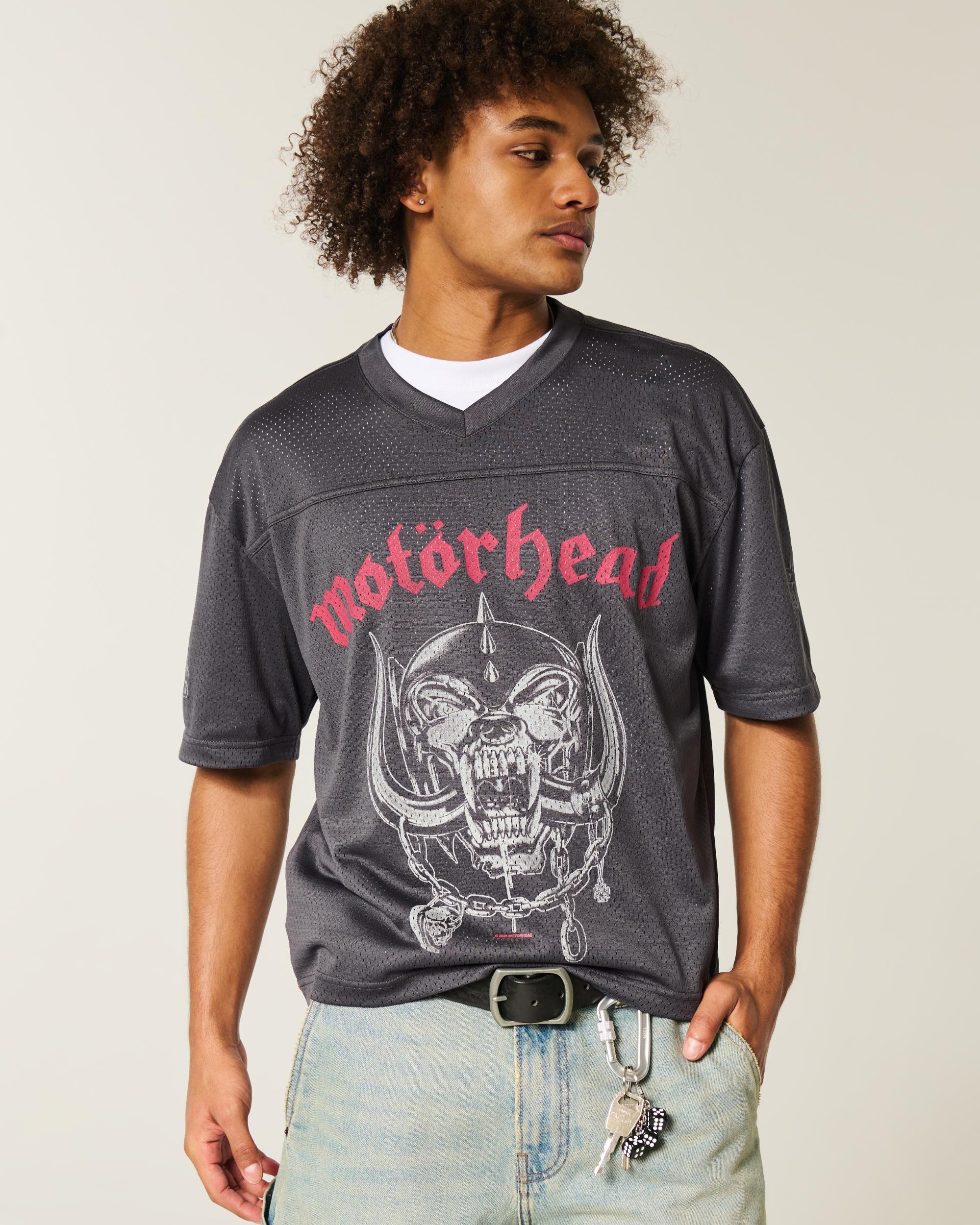 Boxy Crop Motörhead Graphic Jersey Product Image