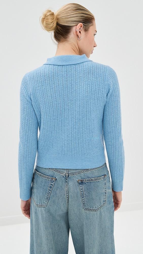 Marc Jacobs Cable Knit Charm Cardigan | Shopbop Product Image