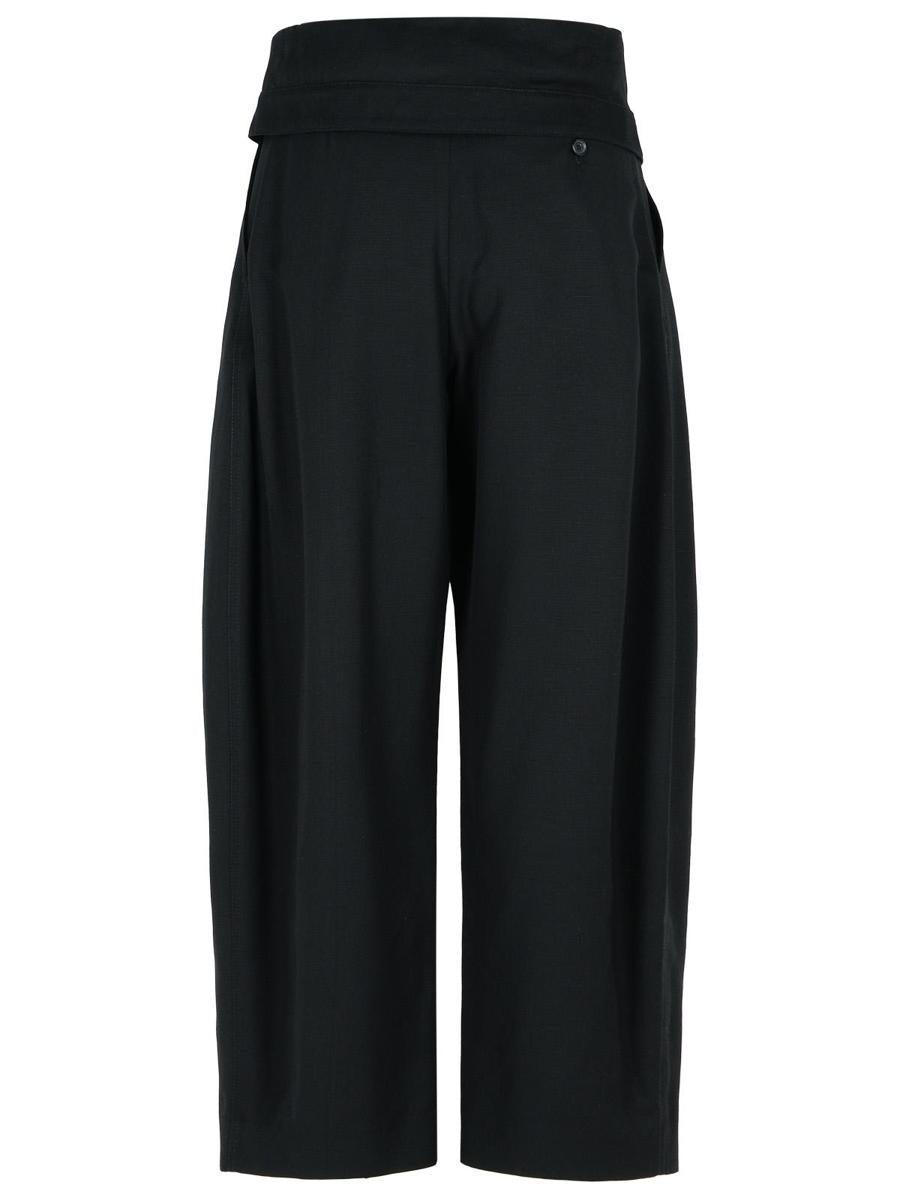 JW ANDERSON Fold-over Trousers In Black Product Image