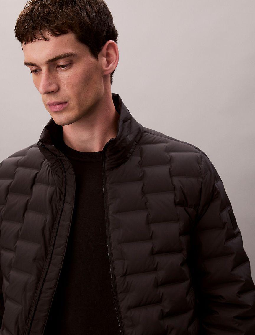 Lightweight Quilted Goose Down Puffer Jacket Product Image