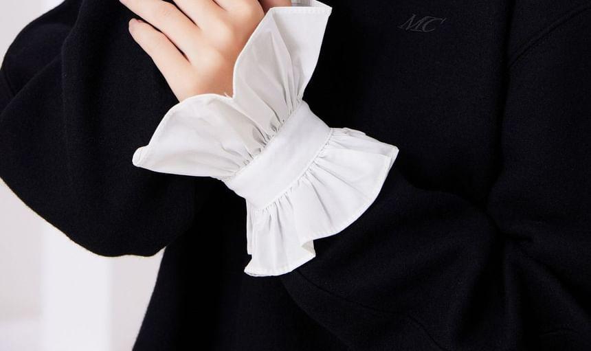 Ruffle Decorative Wrist Cuffs Product Image