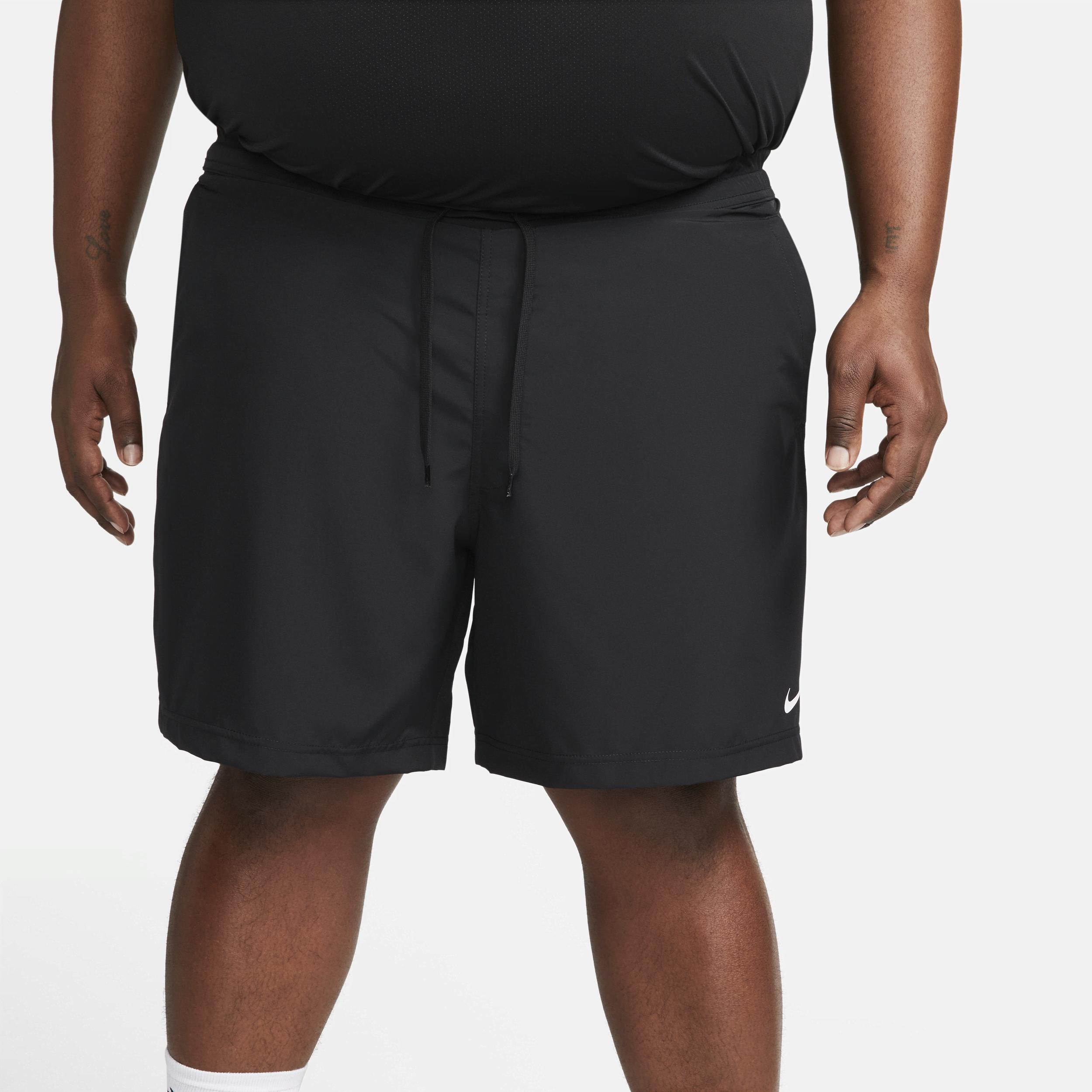 Mens Nike DriFit Form 7-in Unlined Woven Short, Men's, Size: XL, Black Product Image