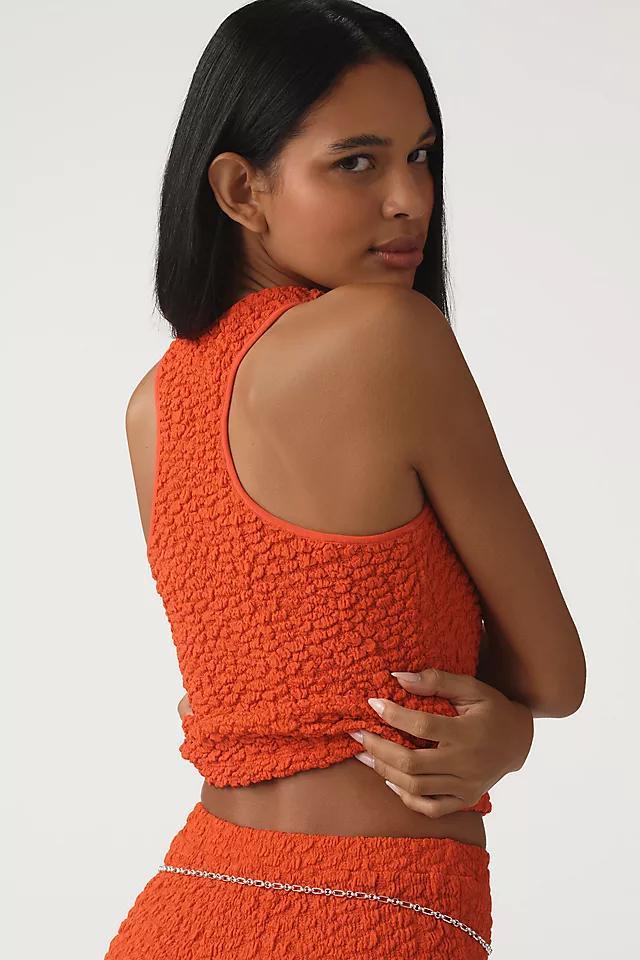By Anthropologie Textured Racerback Tank Product Image