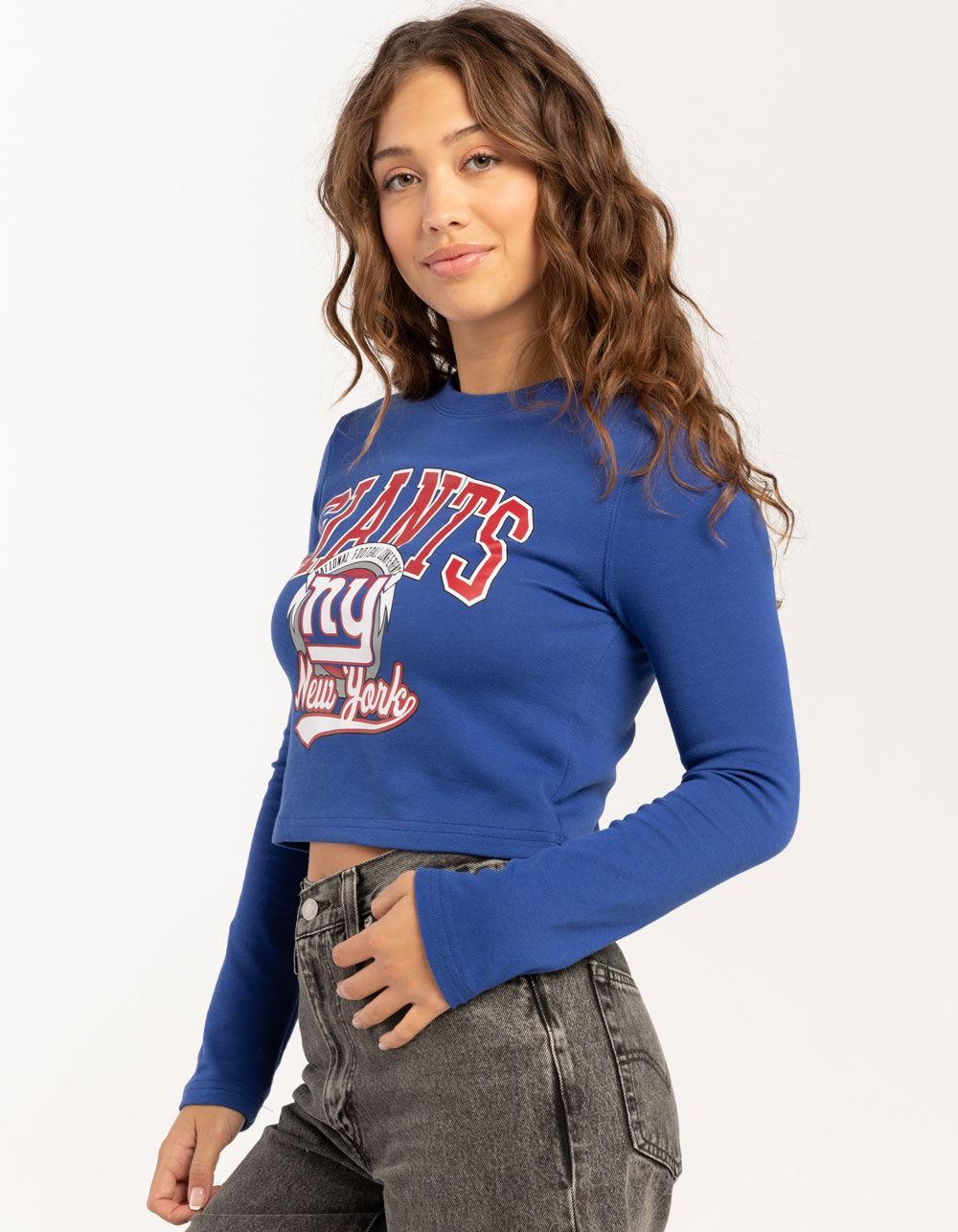 NFL New York Giants Womens Long Sleeve Baby Tee Product Image