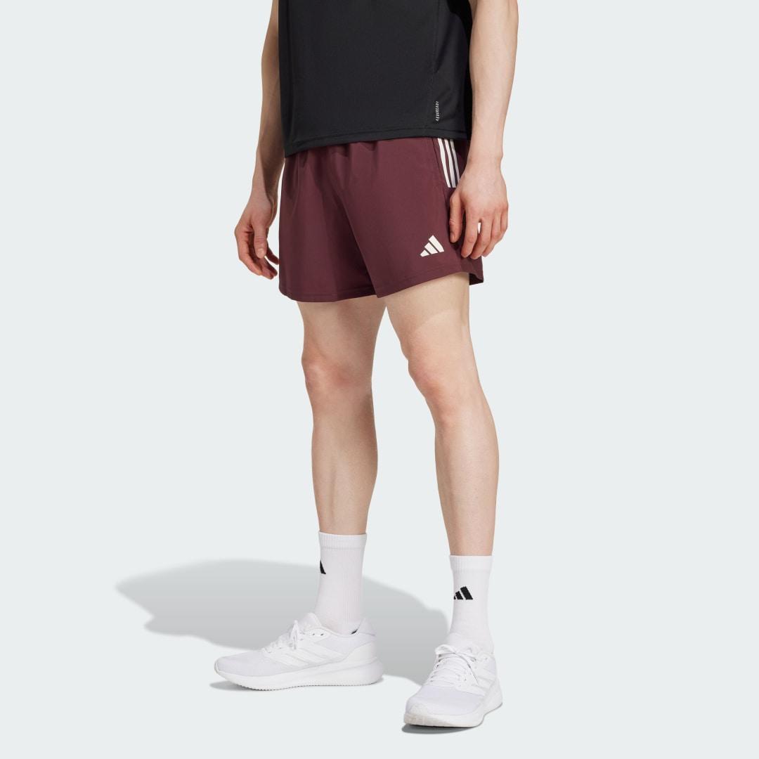 adidas Own The Run Shorts Halo Silver M 9 Mens Product Image