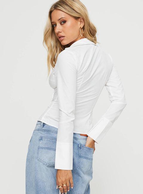 Zifa Shirt White Product Image