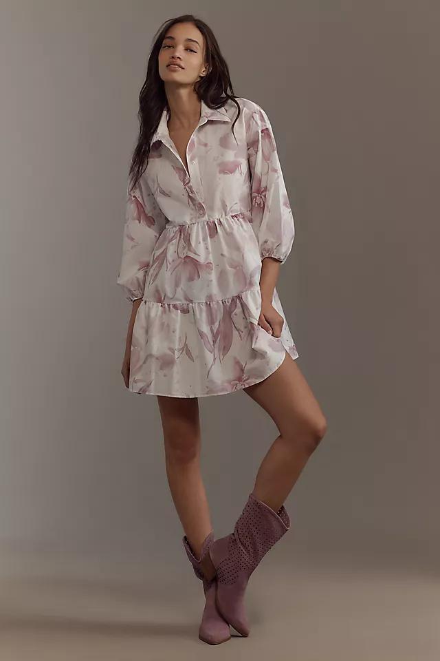 Loverly Grey x Anthropologie The Bettina Shirt Dress by Maeve: Mini Edition Product Image