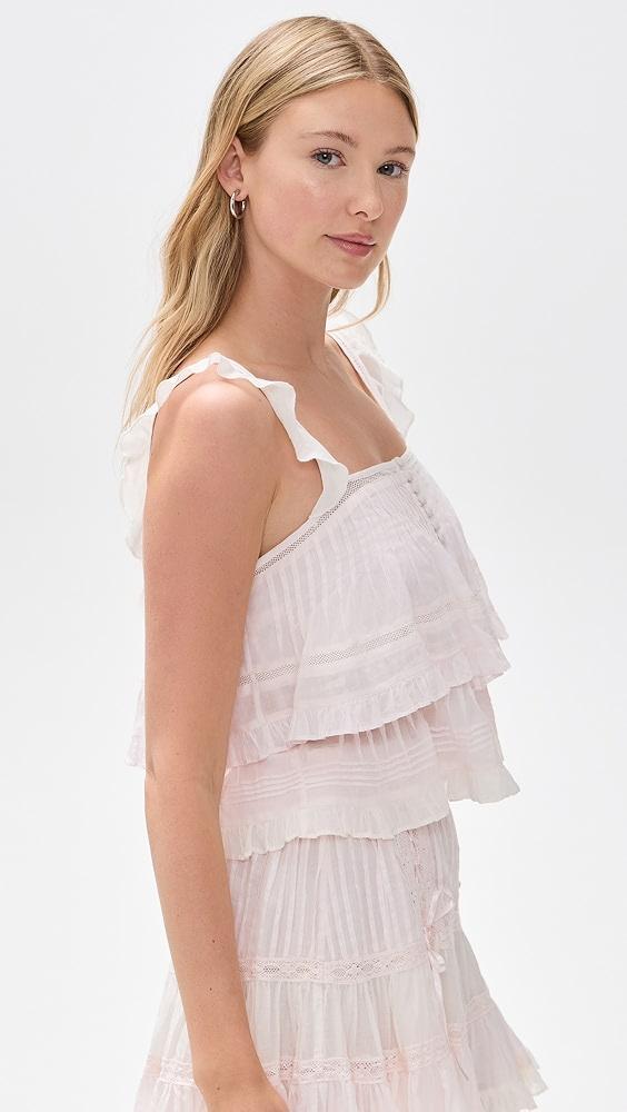 LoveShackFancy Novalee Top | Shopbop Product Image