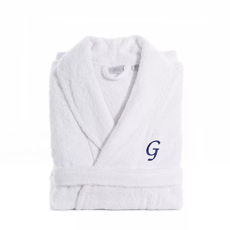 Linum Home Textiles Turkish Cotton Personalized Unisex Embroidered Terry Bathrobe, Women's, Size: Small/Medium Product Image