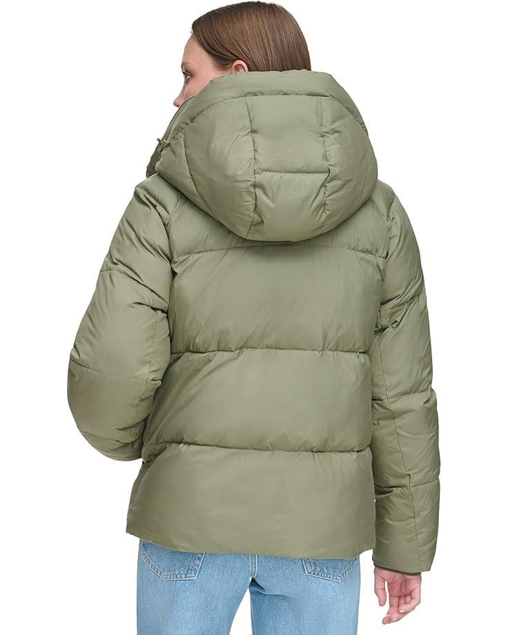 Washed Cotton Fashion Four-Pocket Military w/ Hood Product Image