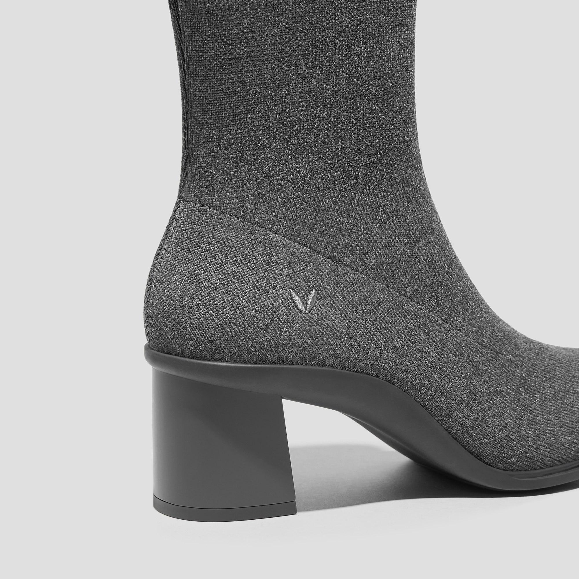 Almond-Toe Running Heel Boots (Amanda) Product Image