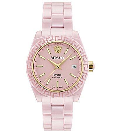 40mm DV One Automatic Watch with Bracelet Strap, White Product Image