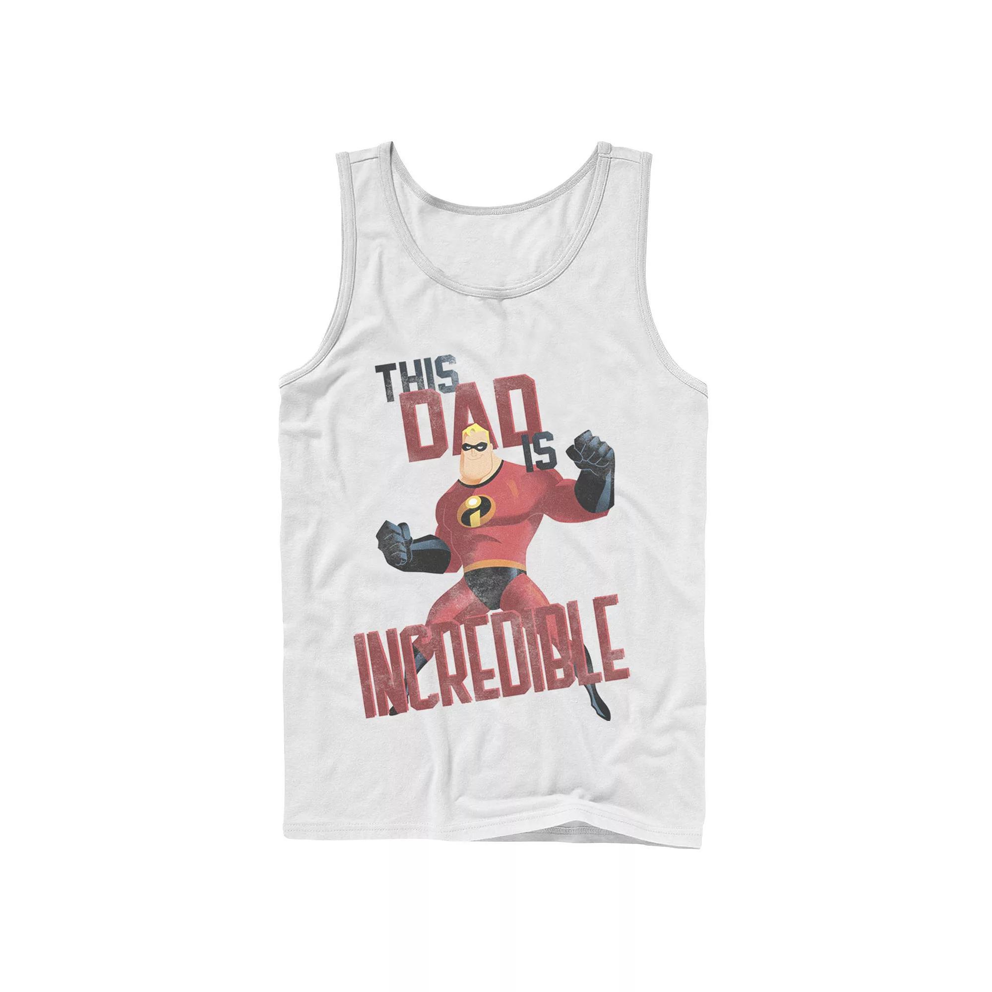Mens Disney / Pixar The Incredibles This Dad Tank Top Product Image