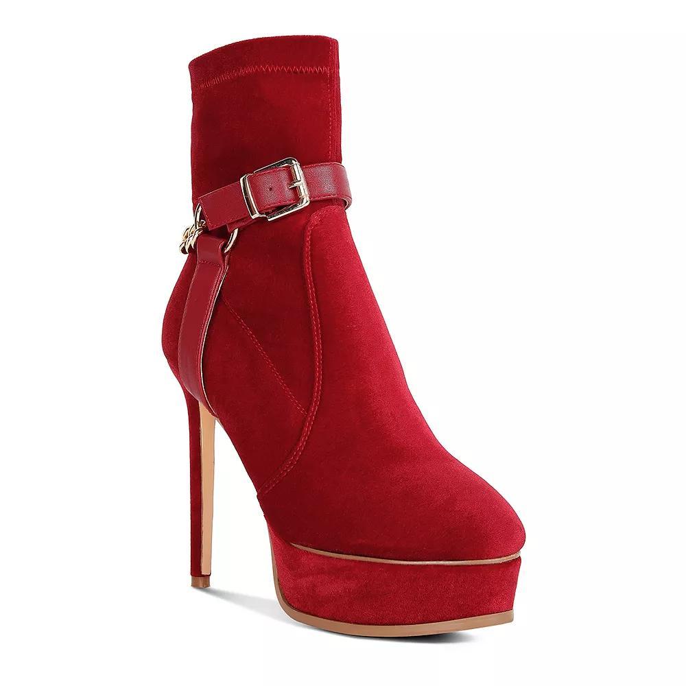 Rag & Co Zeppelin Womens Platform Ankle Boots Product Image