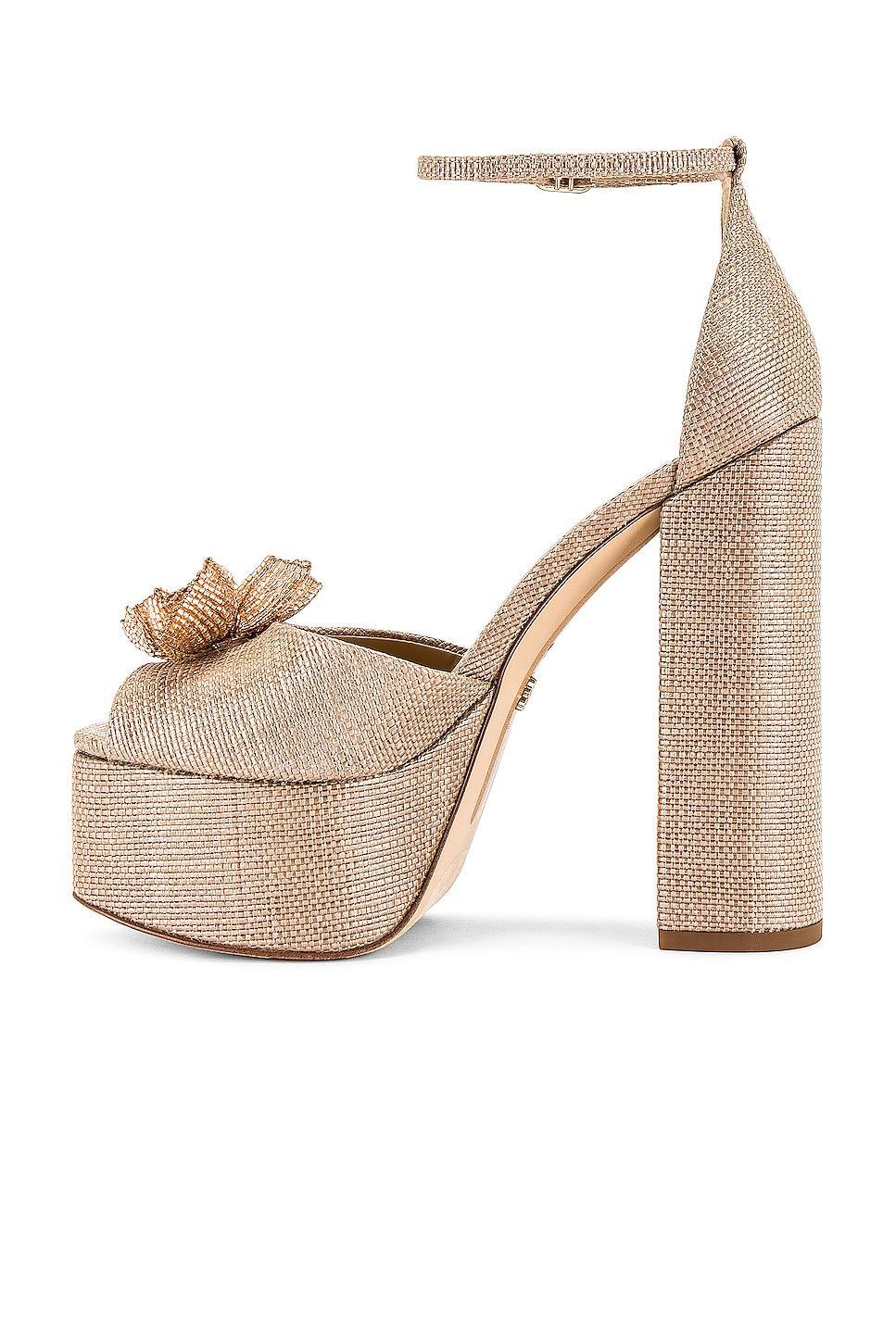 Sam Edelman Womens Kori Flora High Heel Platform Sandals Product Image