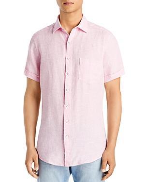 Rodd & Gunn Ellerslie Linen Textured Classic Fit Button-Up Shirt Product Image