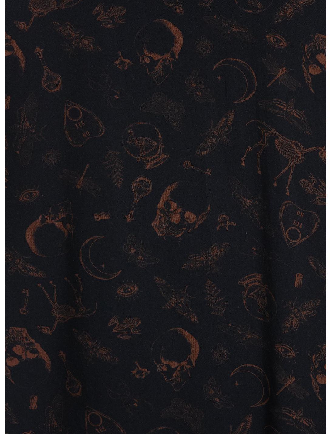 Cosmic Aura Skulls & Insects Midaxi Skirt Product Image